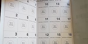 Scheda elettorale