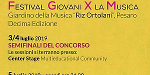 Festival Giovani per la Musica 2019
