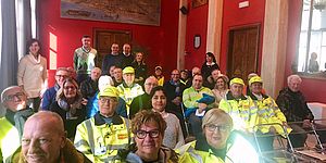 Ricci, Belloni e Ceccarelli: “Grazie e auguri ai nonni-vigile“