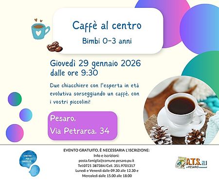 Caffè al centro locandina di Caffè al Centro 29 genn