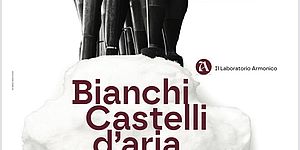 Locandina Bianchi Castelli d'aria a Novilara