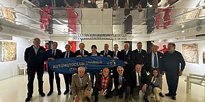 Biancani con organizzatori evento