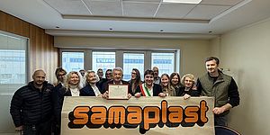 Plauso della Città alla Samaplast di Maurizio Santoni