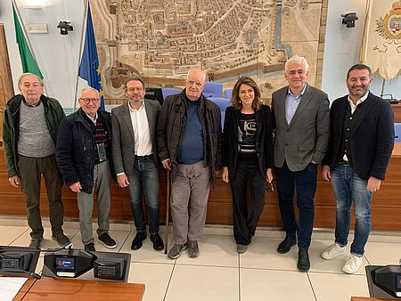 Pandolfi e organizzatori