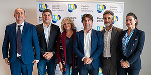 i relatori del talk "Bilancio" degli Stati Generali del Turismo 2025 di Pesaro