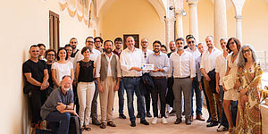 Fotto di gruppo organizzatori Pesaro 2024 a Mondolfo