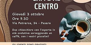 locandina con raffigurata una tazzina di caffè 