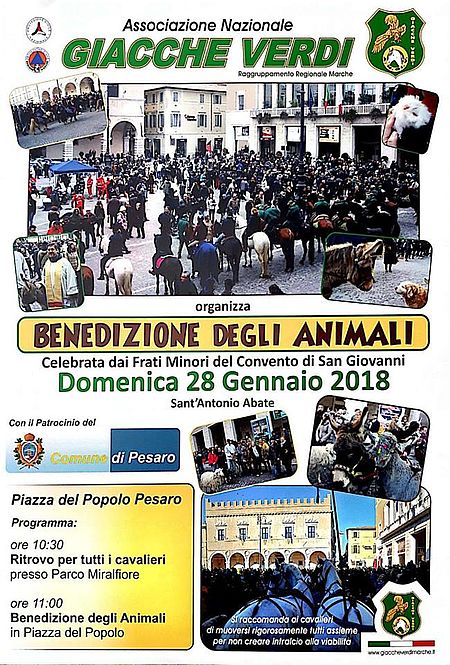 benedizione animali locandina