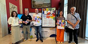 Vimini con organizzatori evento