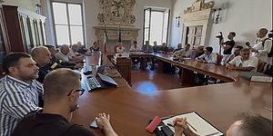 La riunione in Prefettura