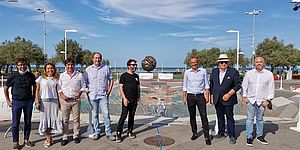 Autorità ed altri all'inaugurazione