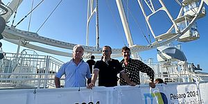 Ricci Vimini sotto la Ruota Panoramica