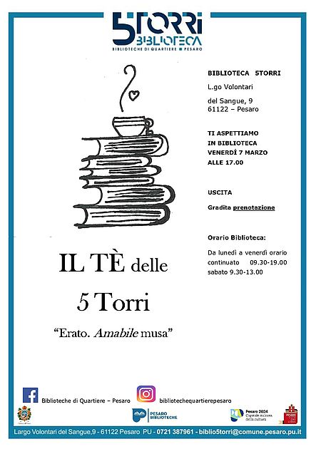 Il Tè delle 5Torri. Erato, amabile Musa