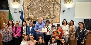 Biancani Commissione Donne elette e premiati con famgliari