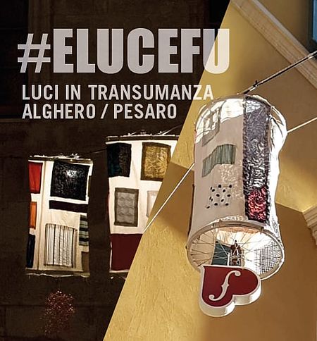 #ELUCEFU Luci in transumanza Alghero/Pesaro_grafica