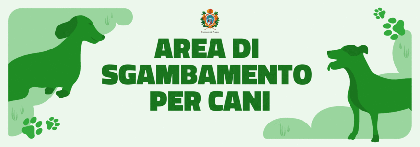 Cartello Aree di Sgambamento Cani