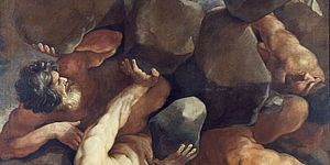 Guido Reni, La caduta dei giganti, collezione Hercolani-Rossini