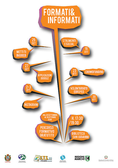 formati&informati, ultimo appuntamento martedì 30 ottobre, biblioteca san giovanni