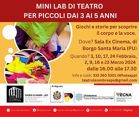 Mini lab di teatro a Borgo S. Maria