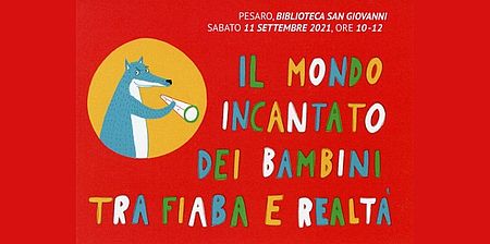 particolare immagine locandina lupo con megafono