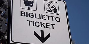 cartello parchimetro