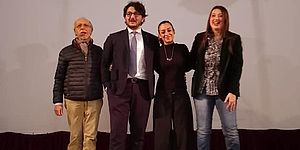 Niro Della Chiara Murgia e Corraducci sul palco