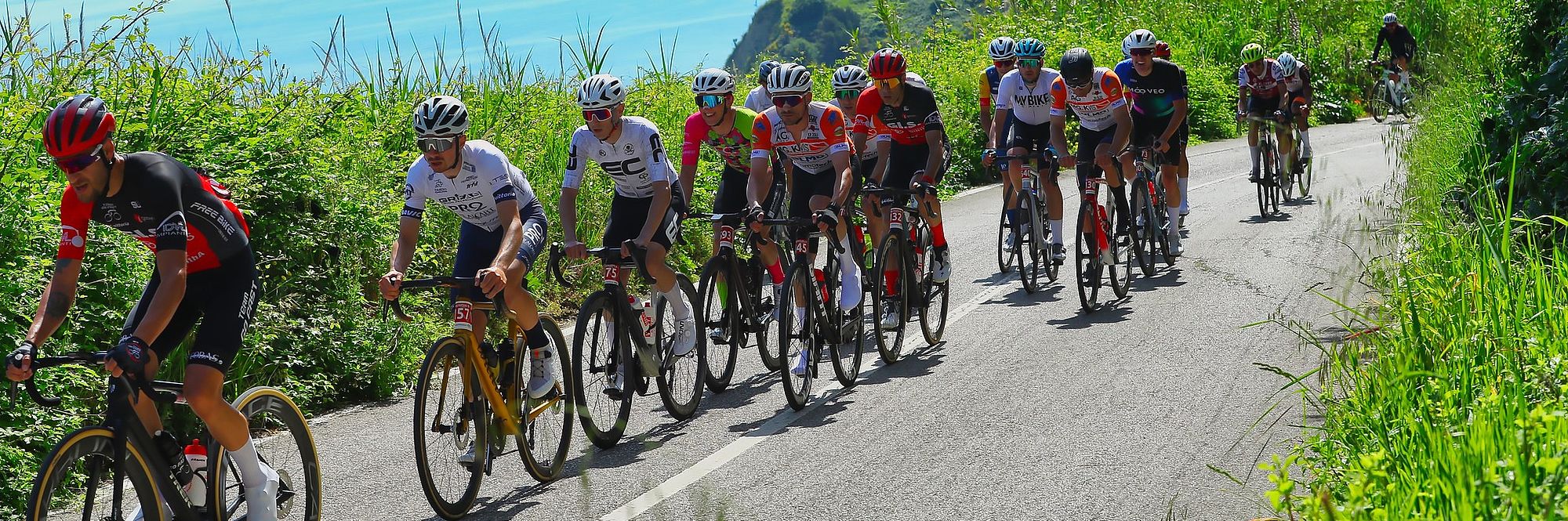Ciclisti della Granfondo Squali 2026