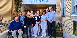 Vafnini Pandolfi e personale di Casa Aura