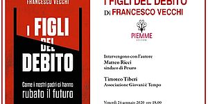 “I figli del debito”, Francesco Vecchi presenta il suo libro