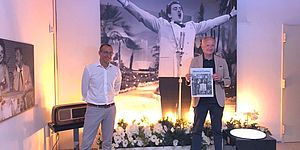 Sindaco con sfondo immagine Modugno