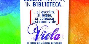 Colore di sera, in biblioteca...il viola