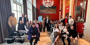 Frenquellucci organizzatori e premiati di "Vetrina più bella"