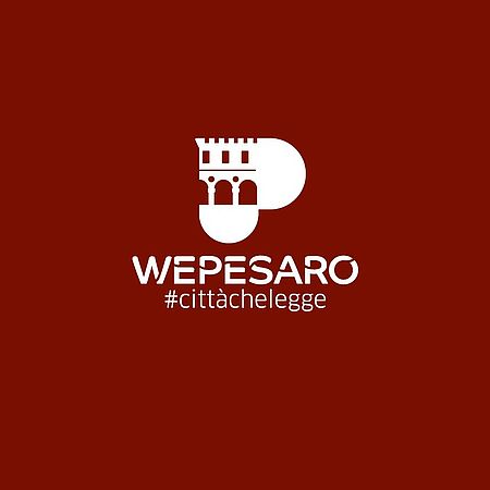 Logo WePesaro città che legge