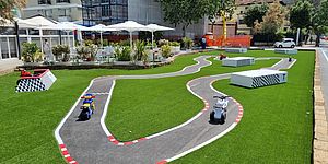 L'area di piazzale D'Annunzio, zona mare di Pesaro