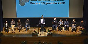 Palco Sperimentale con ricci e assessori 