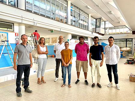 Aperto il cantiere della scuola di via Fermi. Pozzi e Murgia: «Edilizia scolastica e politiche educative centrali»