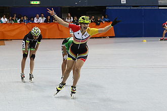 foto campionato pattinaggio di velocità