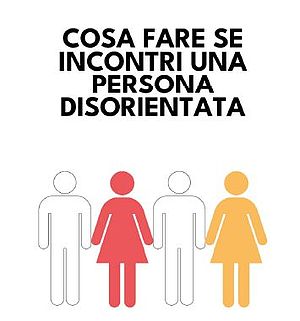 Brochure riguardante l’allontanamento delle persone con danno cognitivo