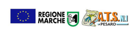 Bando disabilità gravissime 2019 - logo bandiera Europa e Logo Regione Marchea
