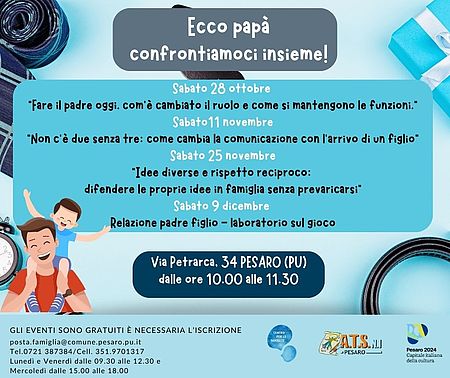 Banner laboratori papà confrontiamoci