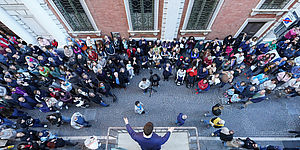Concerto dal balcone