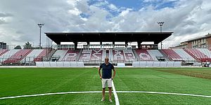 Ricci allo stadio Benelli