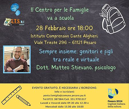 Incontro Centro per le Famiglie del 28 febbraio