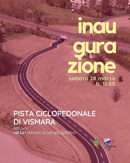 Inaugurazione ciclopedonale Vismara - Torraccia