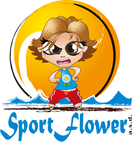logo sport flower