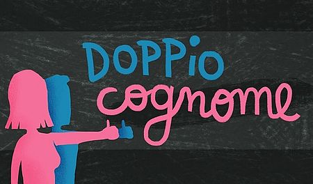 scritta "doppio cognome"