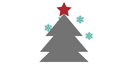 Disegno di un albero di Natale