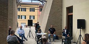 Ricci e altri giardino biblioteca San Giovanni