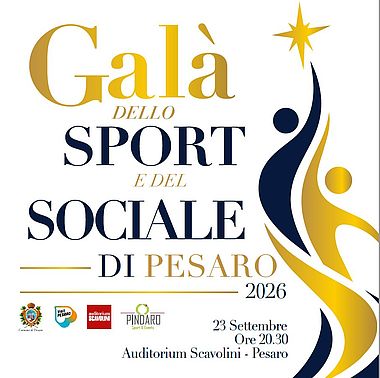 Logo Galà dello Sport e del Sociale 2026