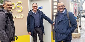 Nuovi bagni pubblici «attrezzati» anche in via Oberdan, Ricci: «Così cresce il livello di civiltà e accoglienza della città»